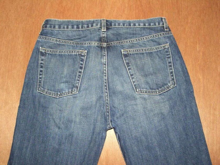 Mens Banana Republic jeans size 35 x 30 Button fly  