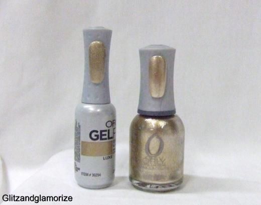 Orly GelFX Gel FX Gel Nail Lacquer 30294 + Nail Polish Luxe 40294 ~2ct 