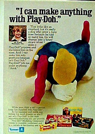 1973 Kenner Play Doh Clay Kids Toy Games Sets Print Ad  