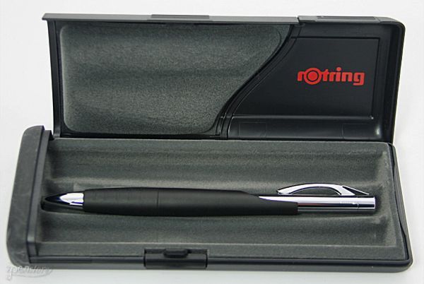 Rotring Initial Metal Ballpoint Pen, Matte Black  