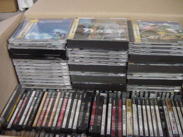 WHOLE SALE SEGASATURN GAME 120 GREAT LOT JP IMPORT  