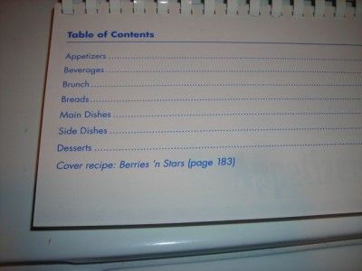 Pampered Chef Recipes Heart Cookbook Spiral Bound 1997  