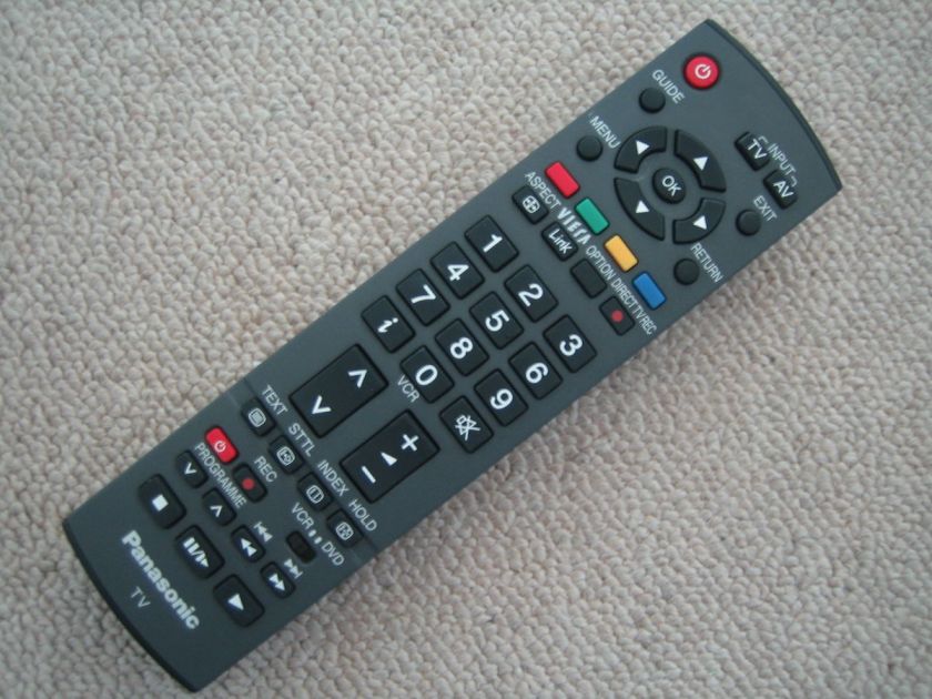 PANASONIC EUR7651110 LCD TV DVD VCR REMOTE CONTROL VIERA LINK  