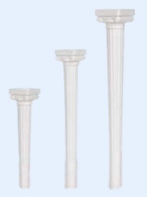 Wilton Grecian Spiked Pillars 7 4/pk Wedding Cake New  