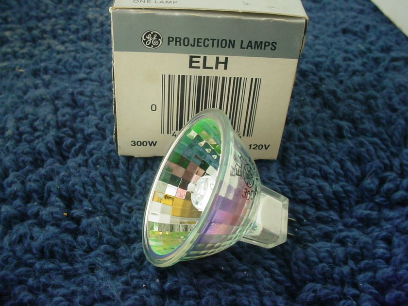 ELH GE 300W PROJECTOR LAMP BULB SLIDE CUBE CAROUSEL  