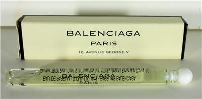 HOT NEW BALENCIAGA EAU DE PARFUM MINI PERFUME SAMPLE  .13 LARGE VIALS 