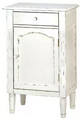 Shabby Cottage Antiqued Cabinet Night Stand or use as End Table  