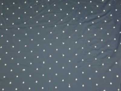 YDS LYCRA NAVY, WHITE EMBROIDERED EYELET FABRIC 21 22 W  