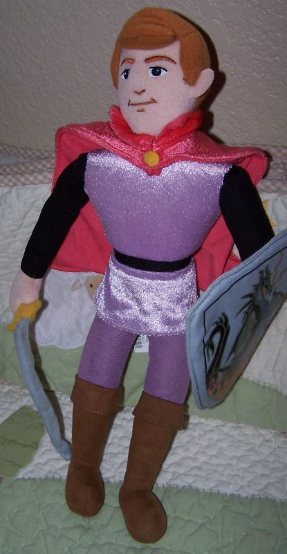 Disney Sleeping Beauty/Prince Phillip Cloth Doll 17 EU  