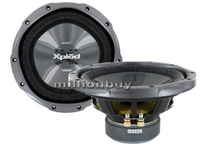 SONY XS GTX100LW 10 2200W XPLOD SINGLE 4 OHM SUBWOOFER PAIR  