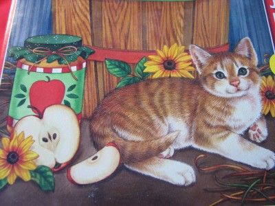 JANE MADAY APPLE BASKET BABIES CAT PUZZLE 300 PC  