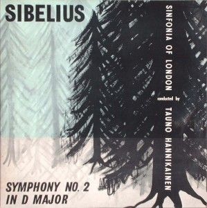 TAUNO HANNIKAINEN SIBELIUS SYMPHONY N° 2 U.K. 1959 LP  