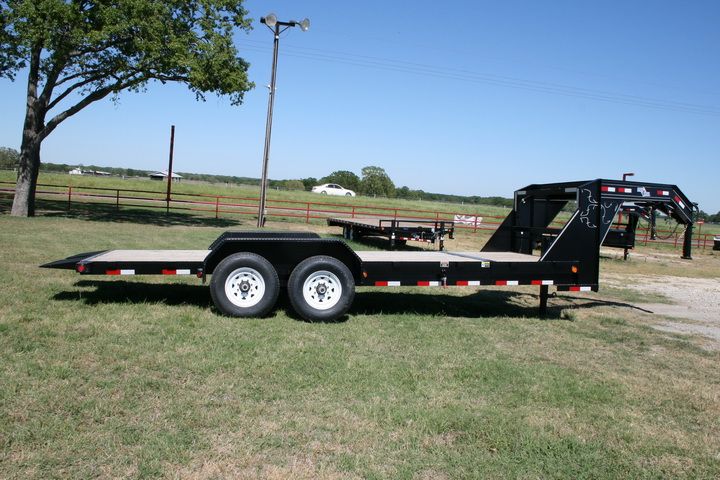 New 20 GN Tilt Deck Carhauler Trailer w/ 7K Axles  