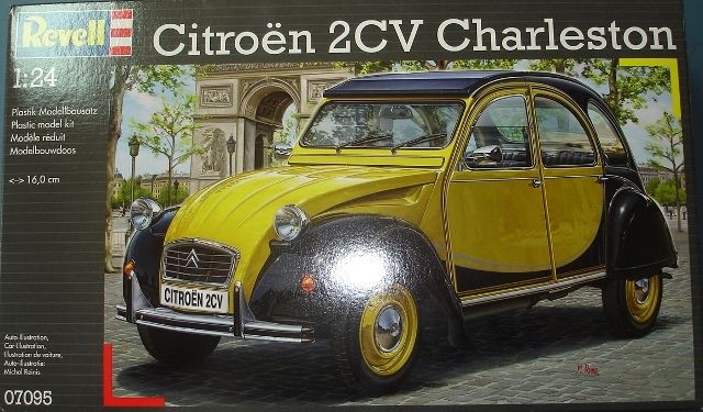 REVELL OF GERMANY 1/24 Citroen 2CV CHARLESTON 1948 #07095 NIB Sealed 