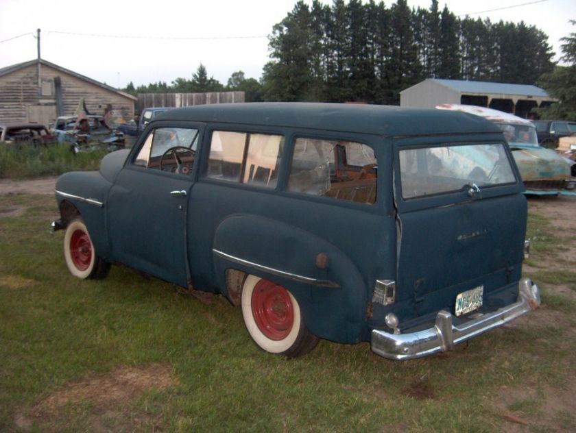 1950 Plymouth Suburban 2 door station wagon  