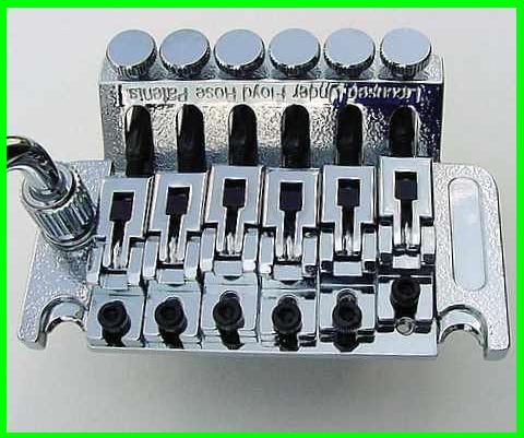 CHROME FLOYD ROSE LOCKING TREMOLO SYSTEM NEW F2  