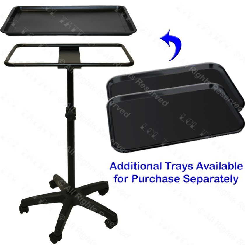 The extra large 21.5 by 15.75 tray provides a generous work space 