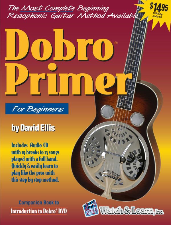 DOBRO PRIMER Learn Bluegrass Guitar Music BOOK w/ CD  